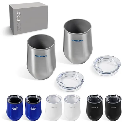 Madison Double Wall Cup Giftset | Personalised Cup | Reusable Coffee Cup | Custom Merchandise | Merchandise | Customised Gifts NZ | Corporate Gifts | Promotional Products NZ | Branded merchandise NZ | Branded Merch | Personalised Merchandise |