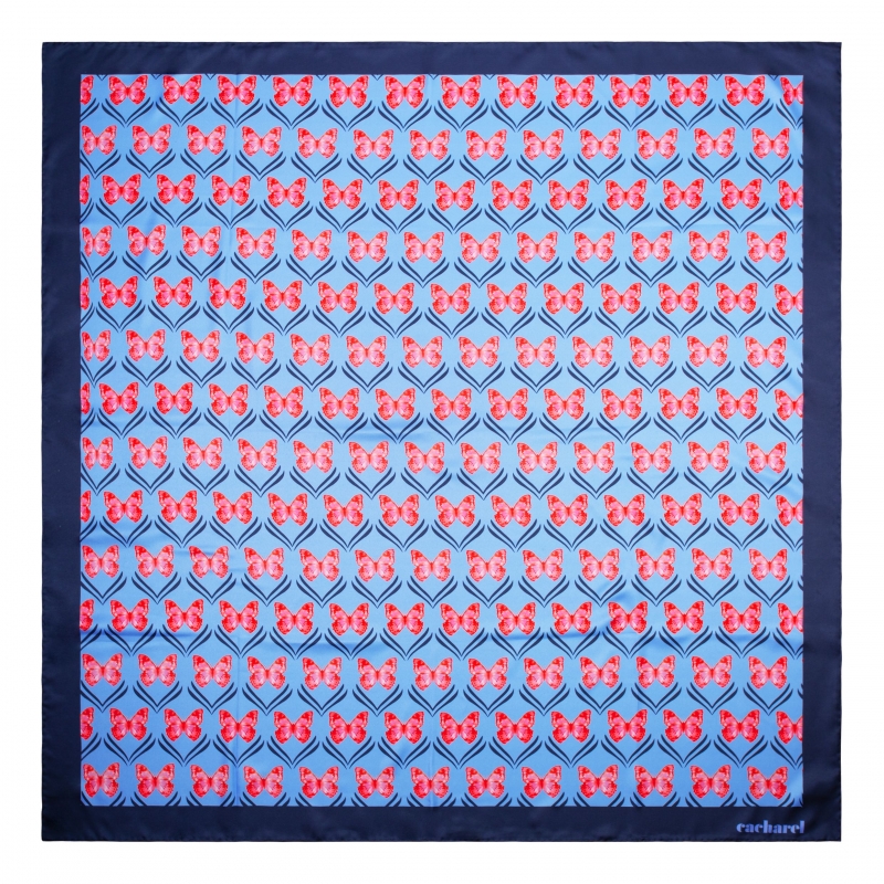 Cacharel Scarf Pontia Bright Blue | High End Corporate Gifts NZ | Cacharel Wholesale NZ
