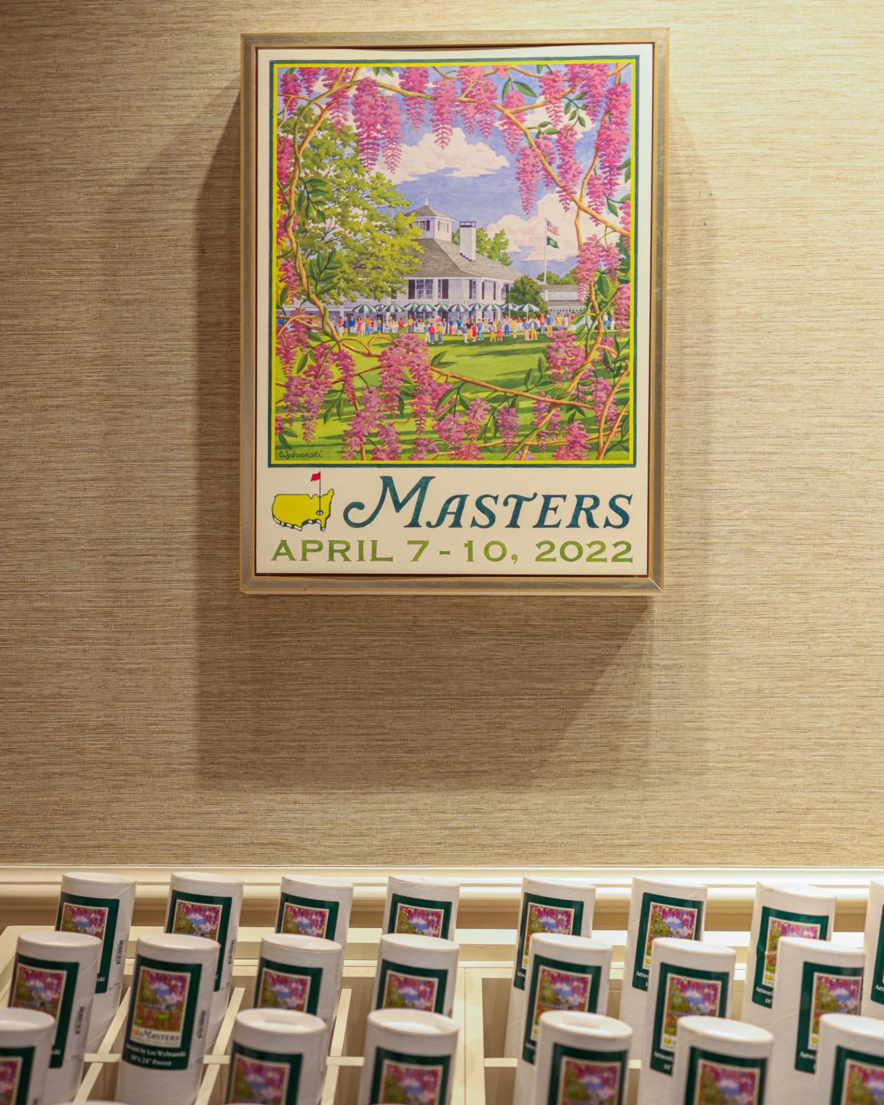 Masters branded merch sale