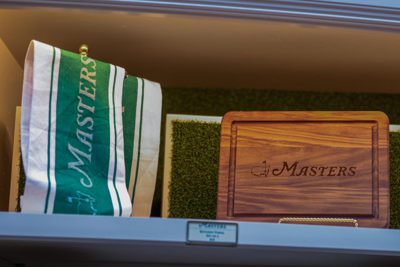 Masters branded merch sale