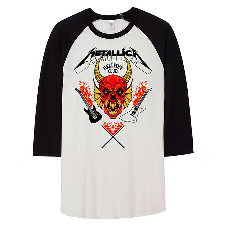 attachment Metallica Hellfire Club Baseball Jersey