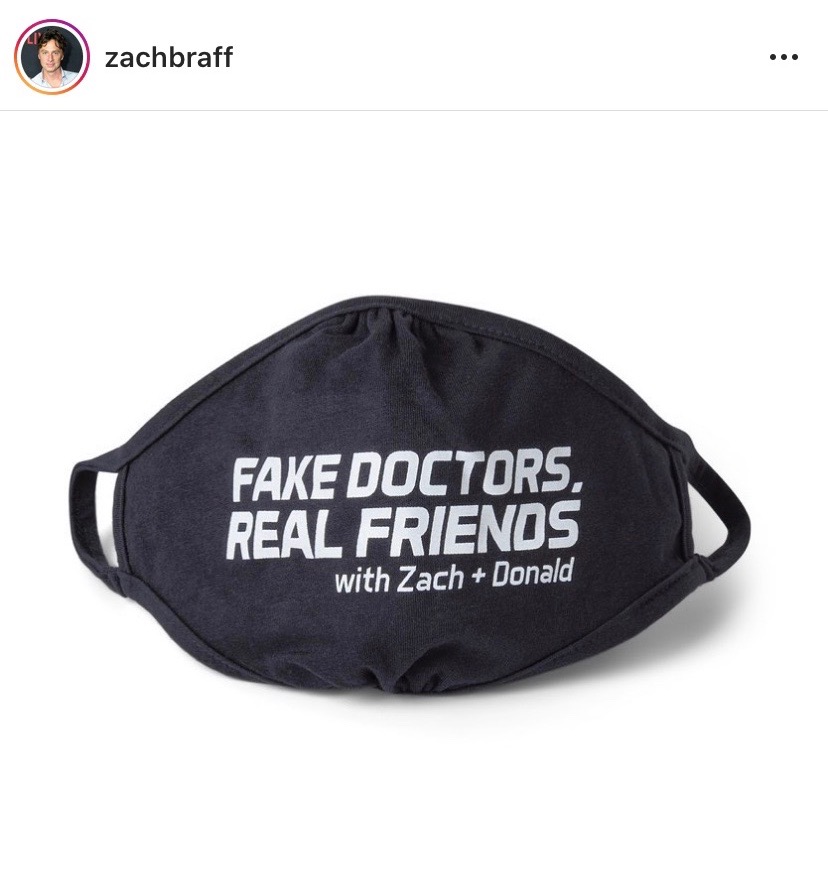 Zach braff Podcast Merch Withers and co2