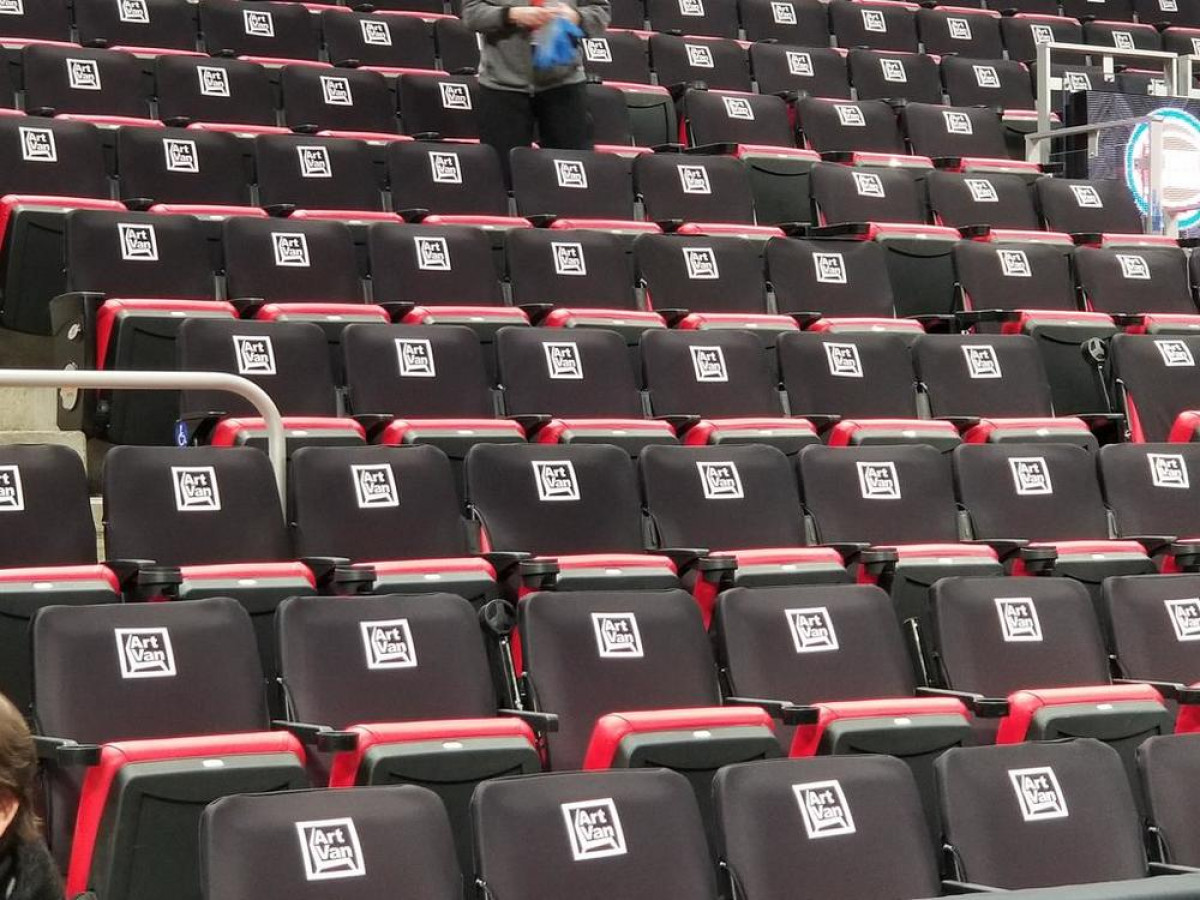 detriot pistons empty seats withers and co