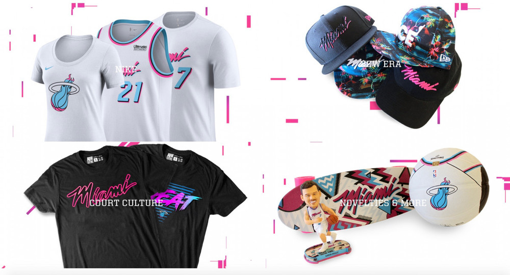 miami heat vice apparel