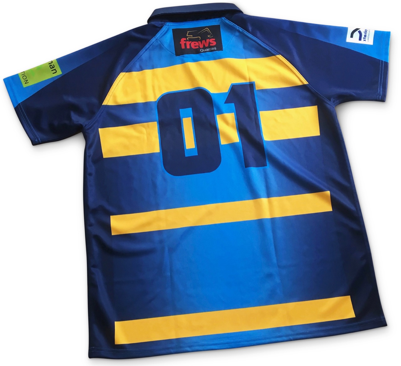 Sulkies Sublimated Rugby Apparel branded merchandise