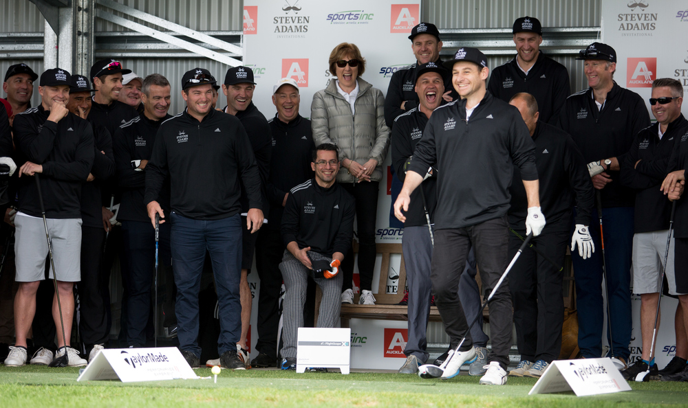 Nathan and Friends at Driving Range 2