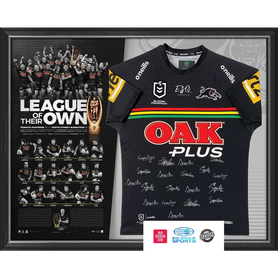 Penrith Panthers promotional merchandise