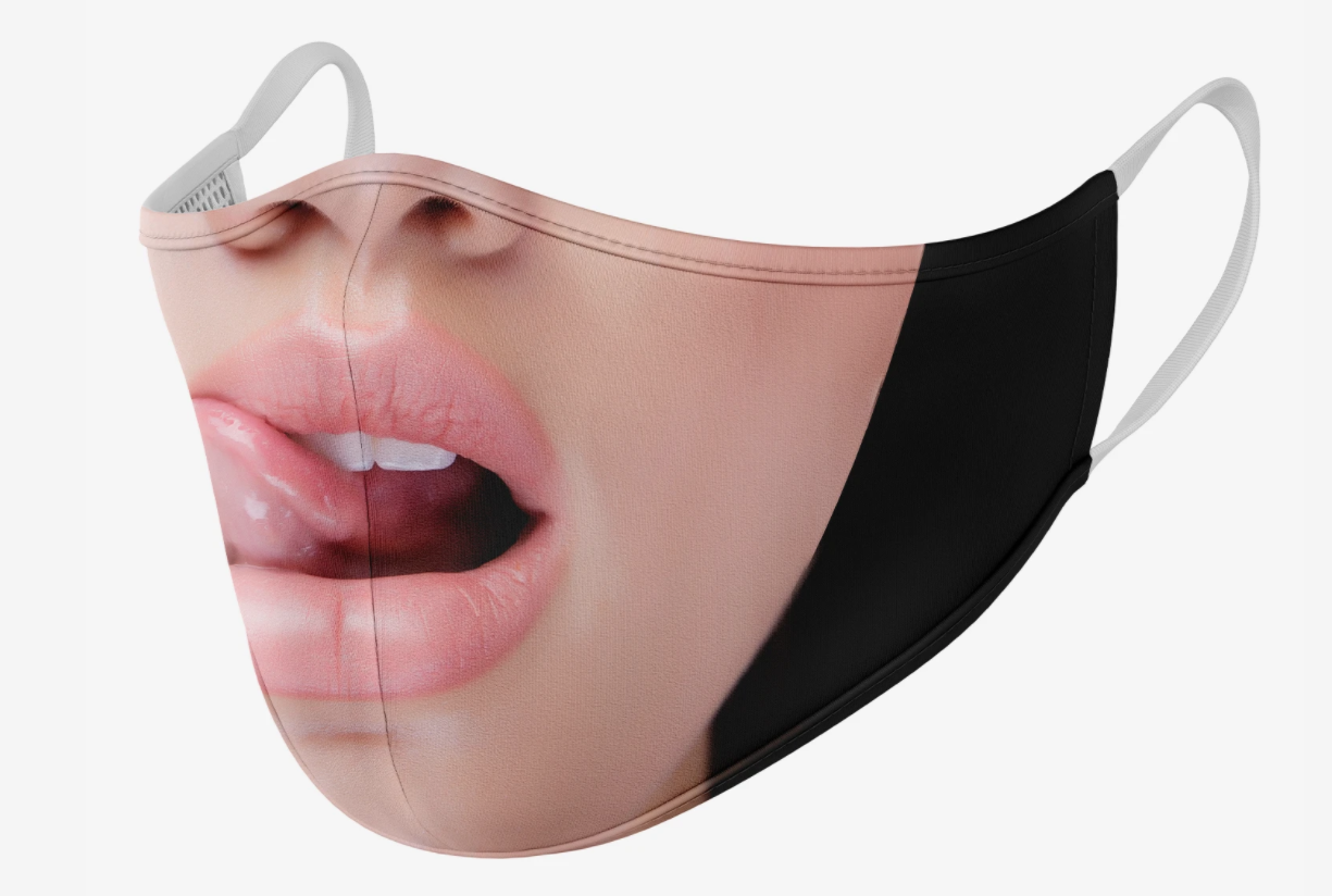 sexy personalised face mask personalised gifts