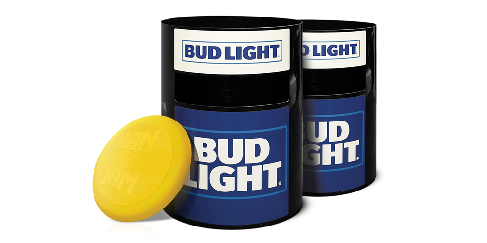 Kanjam white promotional products outdoor games