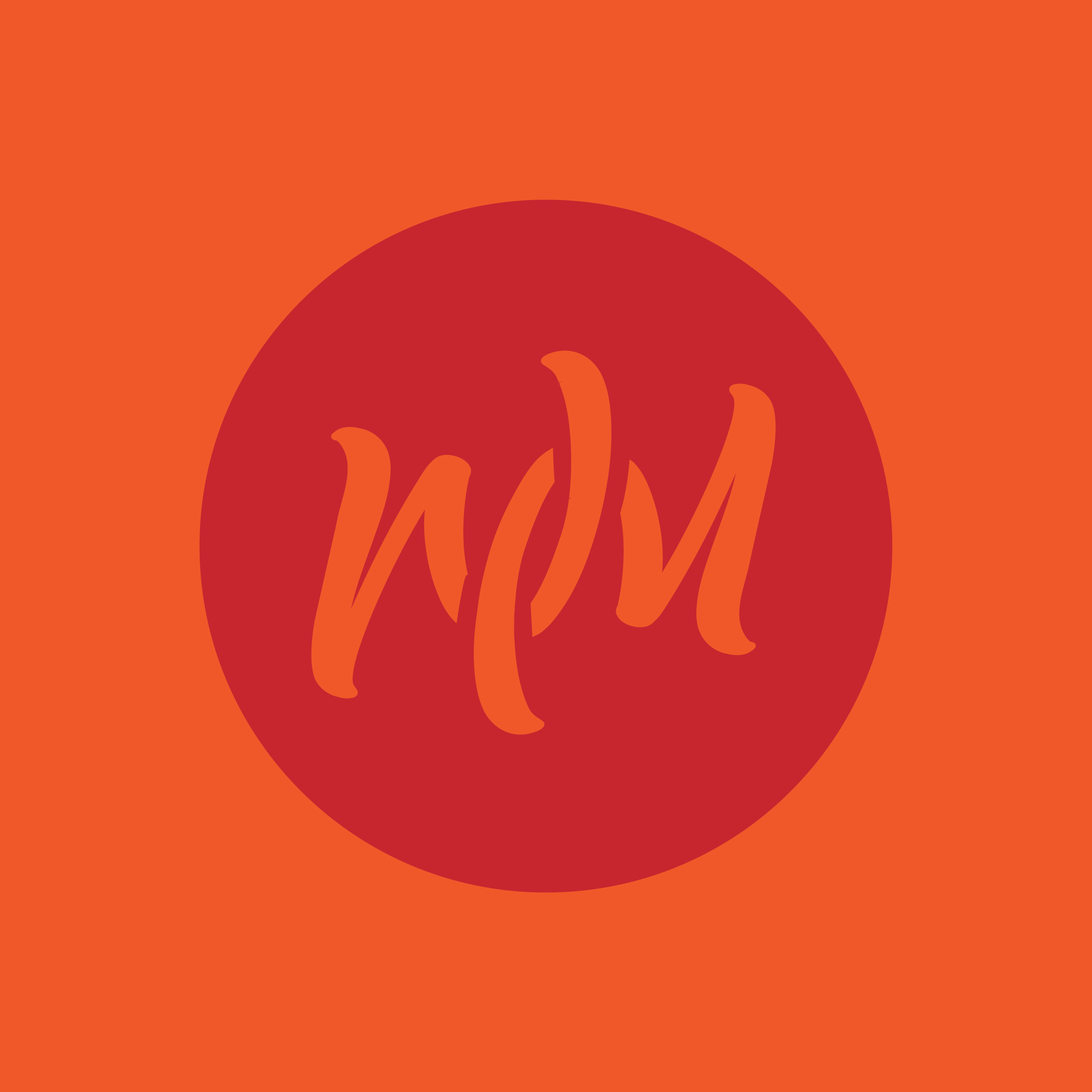 WC Brandmark B Tangerine