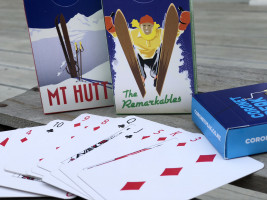 ski field custom playing cards withers and co