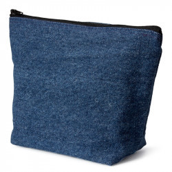 Denim Cosmetic Bag