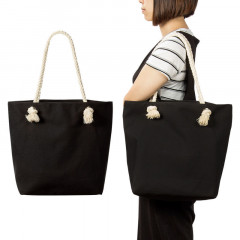 Canvas Rope Shoulder Bag