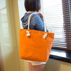 Canvas Rope Shoulder Bag