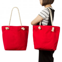 Canvas Rope Shoulder Bag