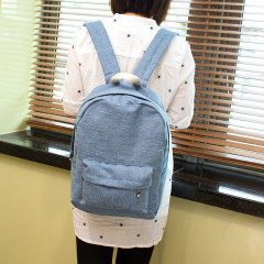 Denim Backpack