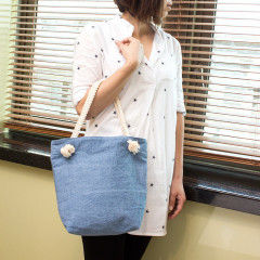 Denim Rope Hand Bag