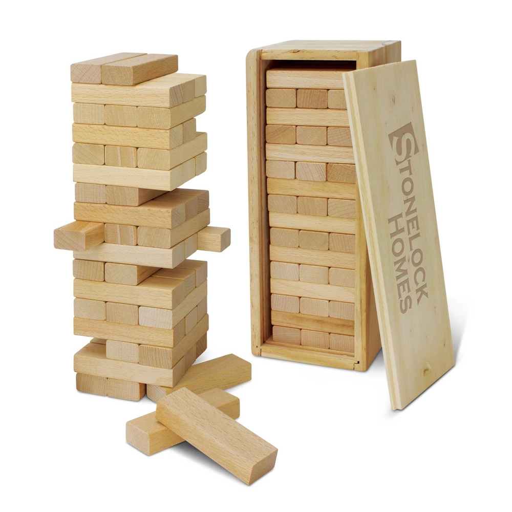 Tumbling Tower | Eco Merchandise | Promotional Products NZ