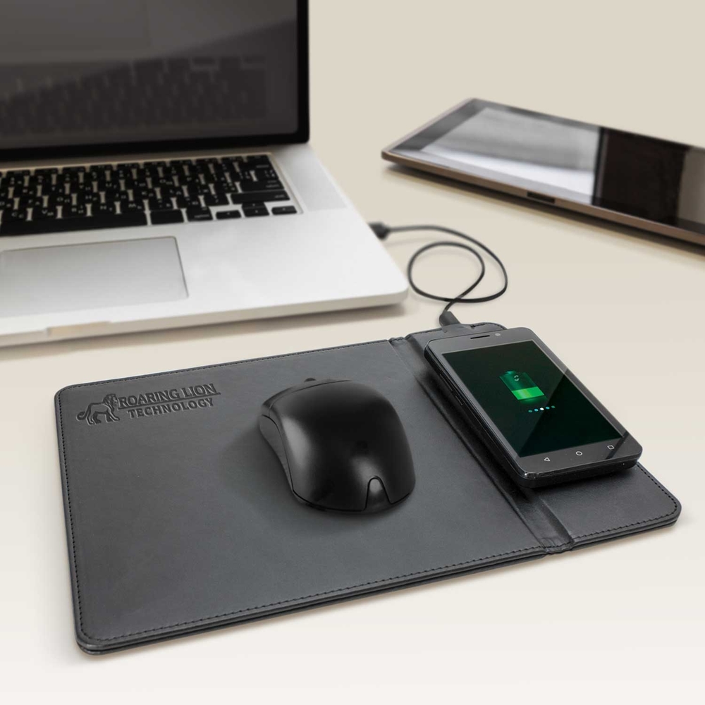 Astron Wireless Charging Mouse Mat | Withers and co | Corporate Gifts NZ