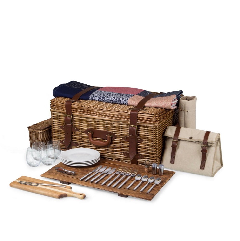 Charleston Picnic Basket - Picnic Basket Set - Custom Gifts