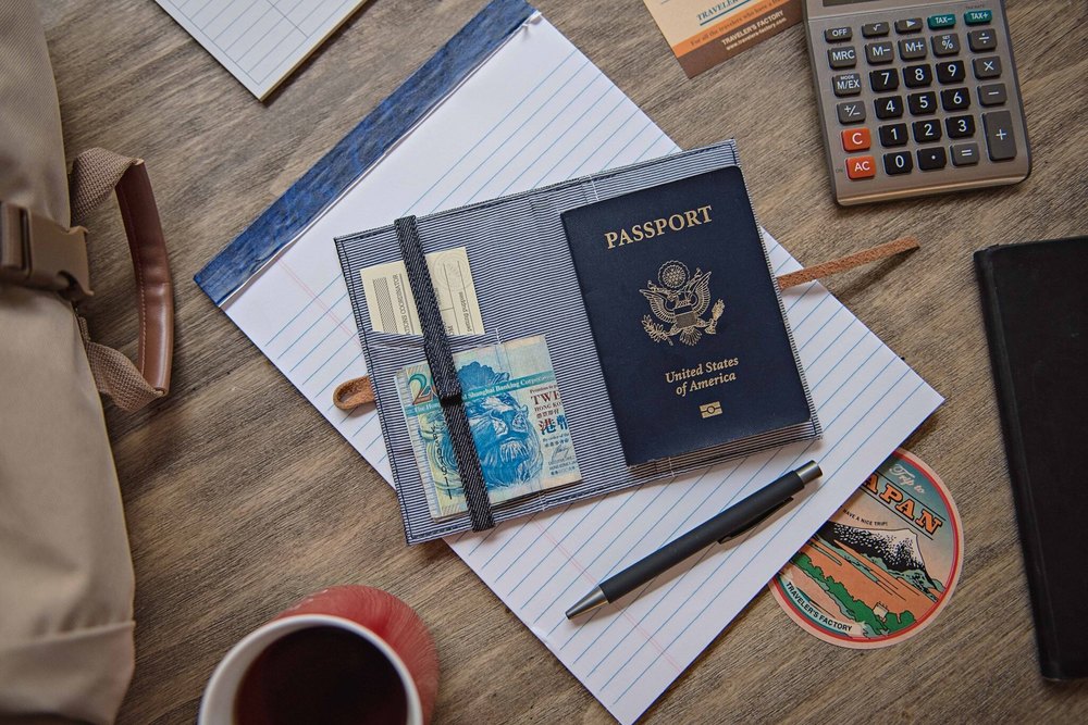 Hitchcock Passport Holder | Withers and co | Corporate Gifts NZ