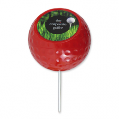 Personalised Dimple Tee Markers - Golf Tee