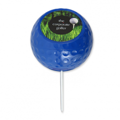 Personalised Dimple Tee Markers - Golf Tee