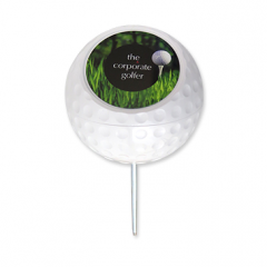 Personalised Dimple Tee Markers - Golf Tee