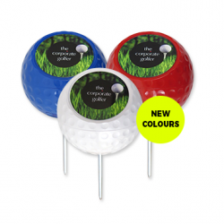 Personalised Dimple Tee Markers - Golf Tee