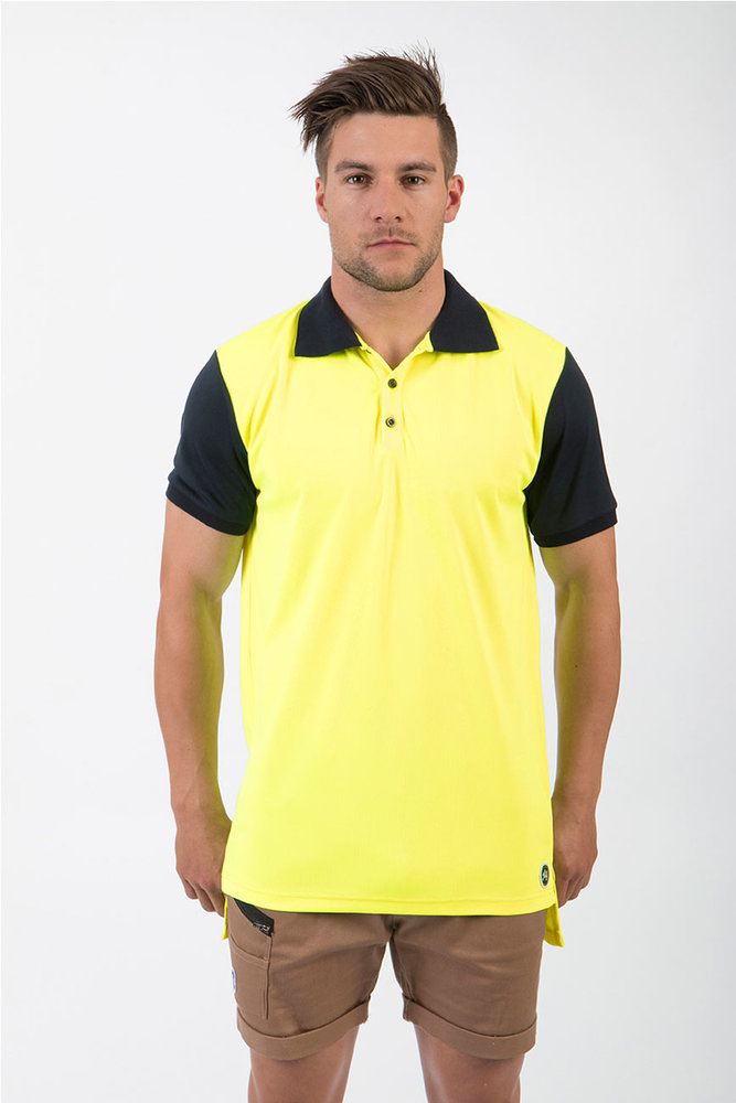 Hi Vis Yellow Summer Polo