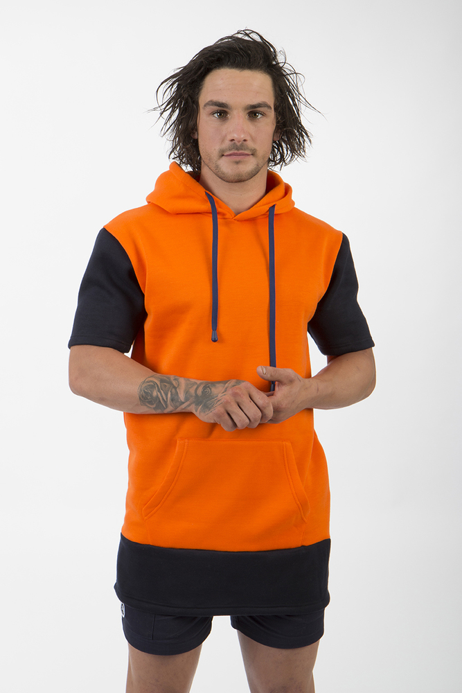 Hi Vis Orange Boxer Hoodie