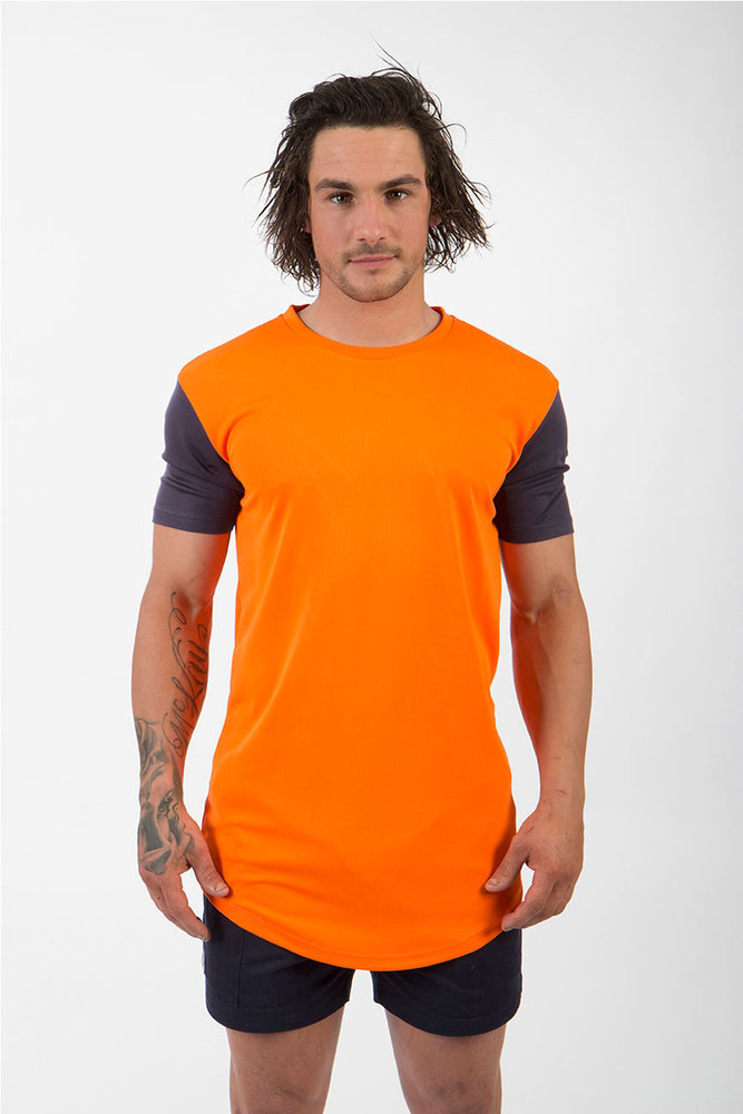 Hi Vis Orange Drop Tee