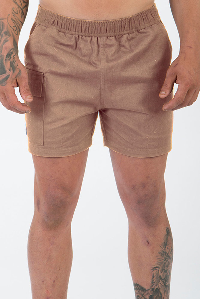 Camel Drill Short - Workwear