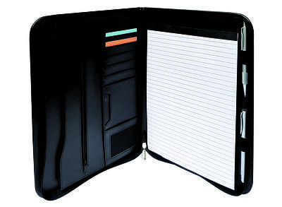 WINDSOR A4 ZIP COMPENDIUM | Promotional Products NZ | Withers & Co.