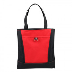 INFINITY TOTE - BLACK RED