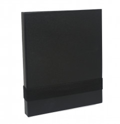 Deluxe Sticky Notebook – Black
