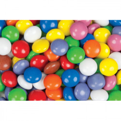 CONFECTIONERY 40GM BAG - RAINBOW BUTTONS