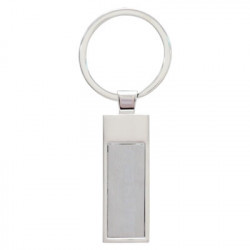 SLIM CHROME KEYRING