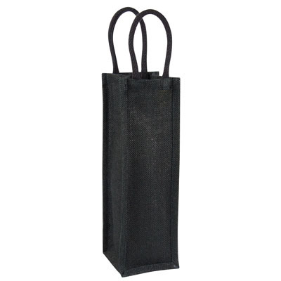 JUTE WINE BAG - SINGLE | Promotional Products NZ | Withers & Co