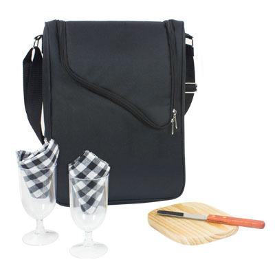 WINE AND CHEESE COOLER BAG