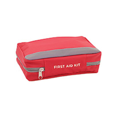 ADVENTURER FIRST AID KIT - RED/GREY | Promotional Products NZ | Withers & Co