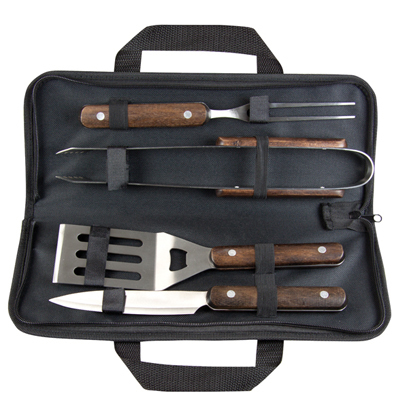 BBQ Set - Wooden Handle