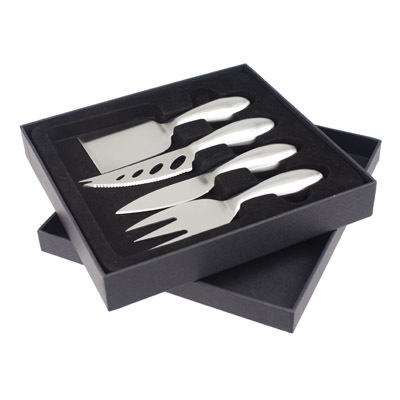 Cheese Knife Set - Stainless Steel | Corporate Gifts | Customised Gifts NZ