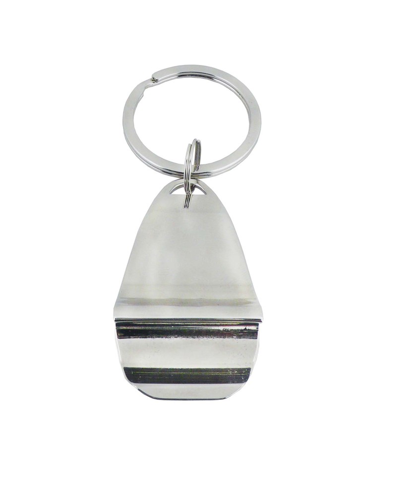 CHROME BOTTLE OPENER KEYRING