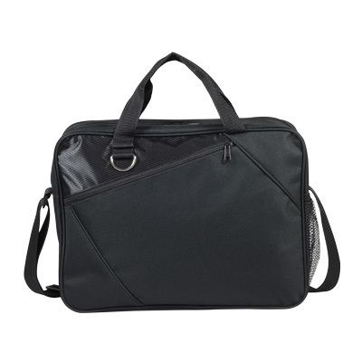 INFINITY SATCHEL - BLACK/BLACK | Promotional Products NZ | Withers & Co