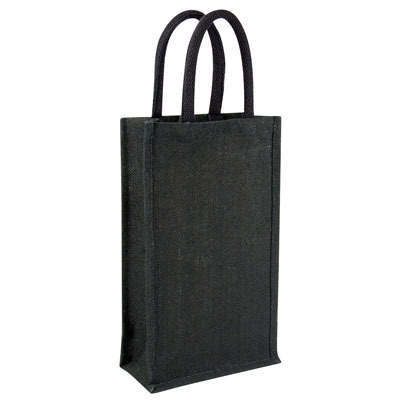 JUTE WINE BAG – DOUBLE | Promotional Products NZ | Withers & Co