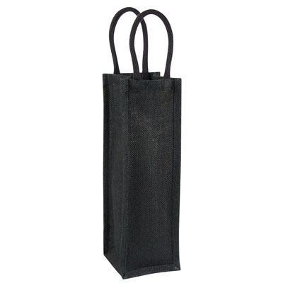 JUTE WINE BAG - SINGLE