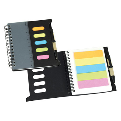 Mini Notebook with Pen & Ruler - A6