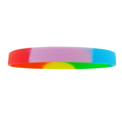 SILICONE WRIST BAND - RAINBOW