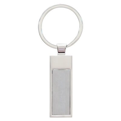 SLIM CHROME KEYRING